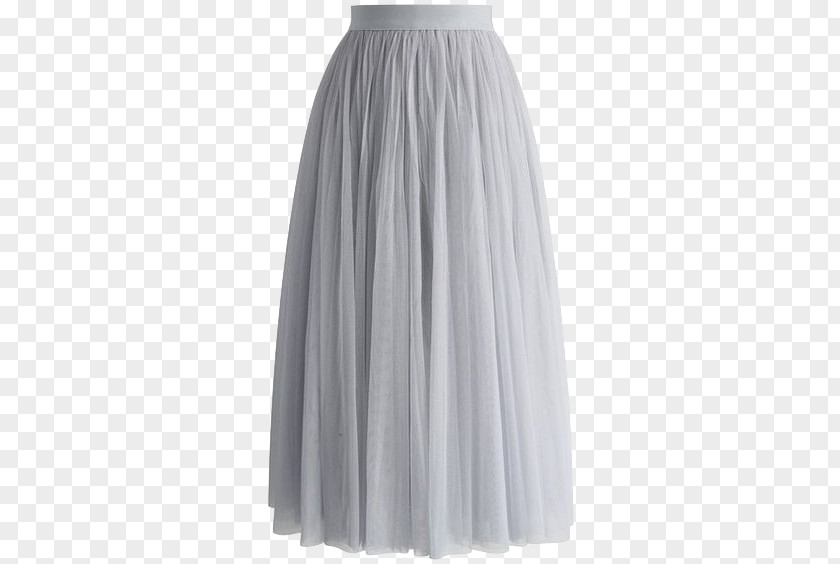 Dress Skirt Tulle Fashion Pleat PNG