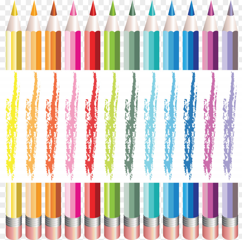 Eraser Colored Pencil Clip Art PNG
