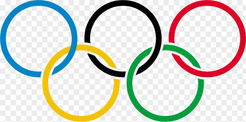 Olympic Rings 2024 Summer Olympics Brand Circle Area Clip Art PNG