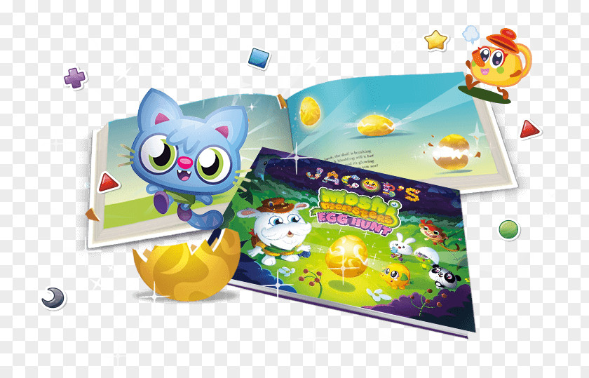 Toy Moshi Monsters Egg Hunt Game PNG