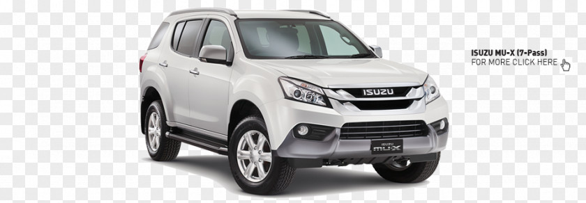 Car ISUZU MU-X Sport Utility Vehicle Isuzu Motors Ltd. PNG