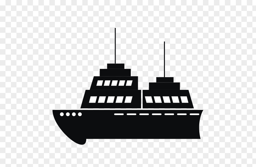 Cruise Ship Vector Graphics Clip Art Image PNG