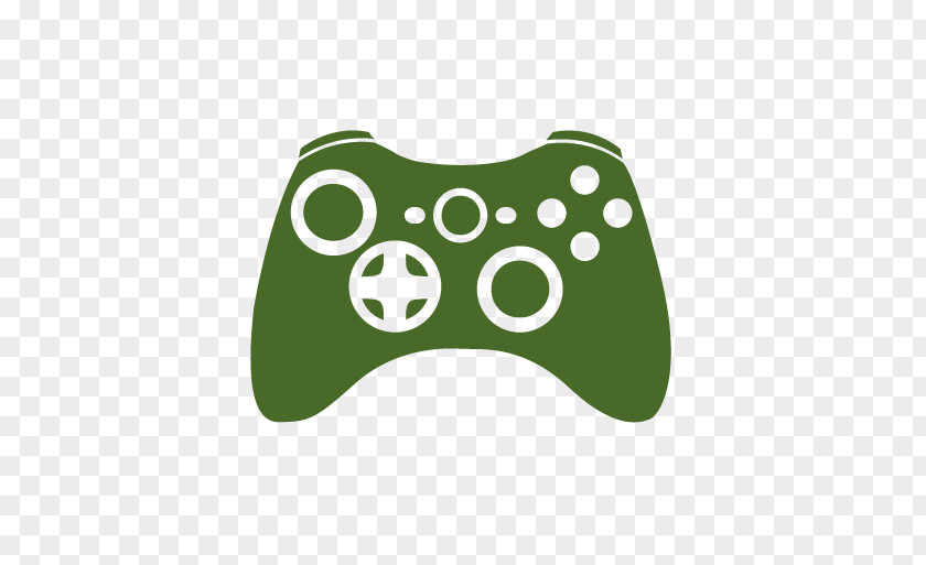 Gamepad Xbox 360 Controller Game Controllers Black One PNG