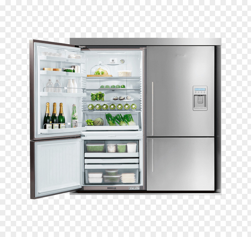 Refrigerator Fisher & Paykel Home Appliance Kitchen Major PNG