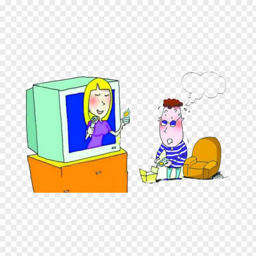 Cartoon TV Shopping Television Channel PNG