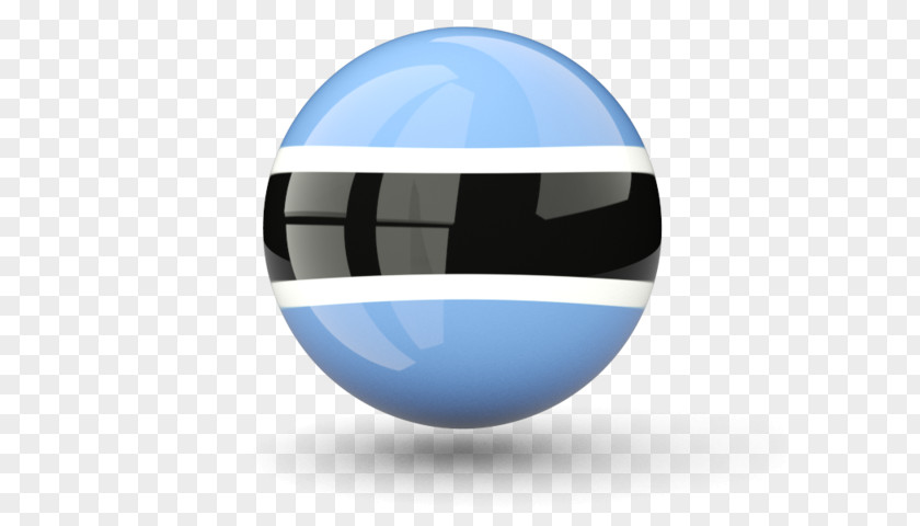 Flag Of Botswana Desktop Wallpaper PNG