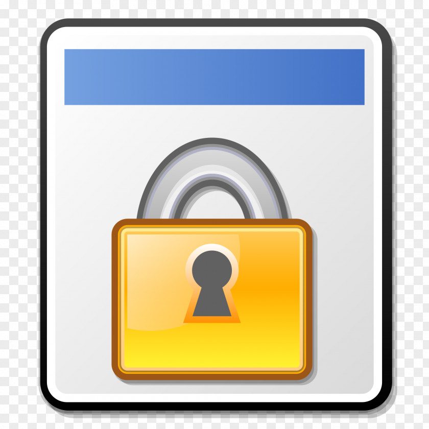 Lock Nuvola File Locking Theme PNG