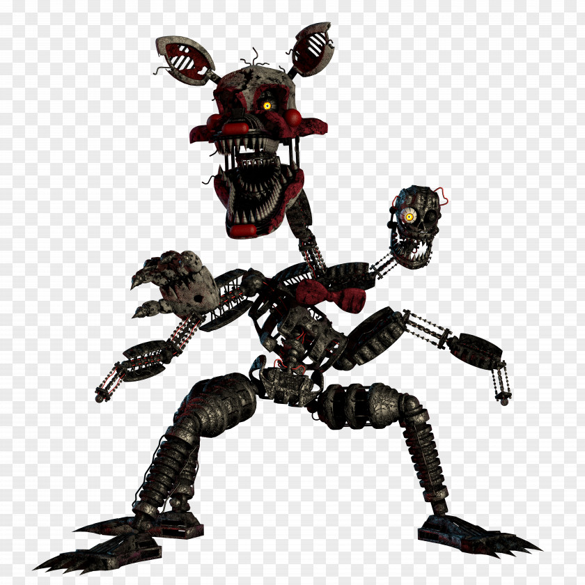 Nightmare Foxy Five Nights At Freddy's 4 3 2 PNG