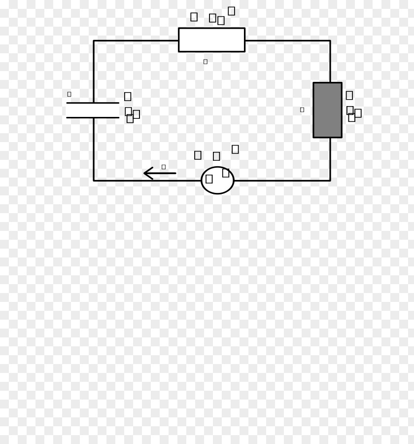 Electric Vector Circuit Diagram Electrical Network Electronic Electricity PNG