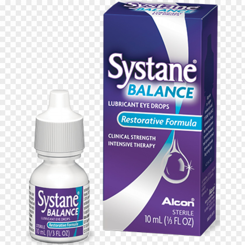 Eye Systane Balance Lubricating Drops & Lubricants Dry Syndrome PNG