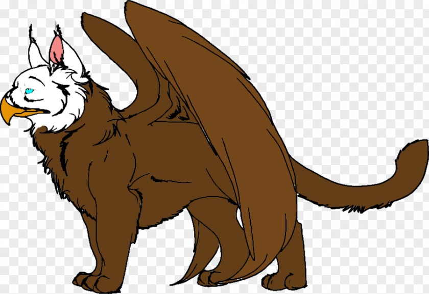Griffin Cat Mammal Whiskers Carnivora Animal PNG