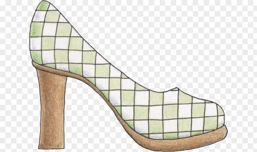 Hand-painted Heels Shoe High-heeled Footwear Drawing Tapestry PNG