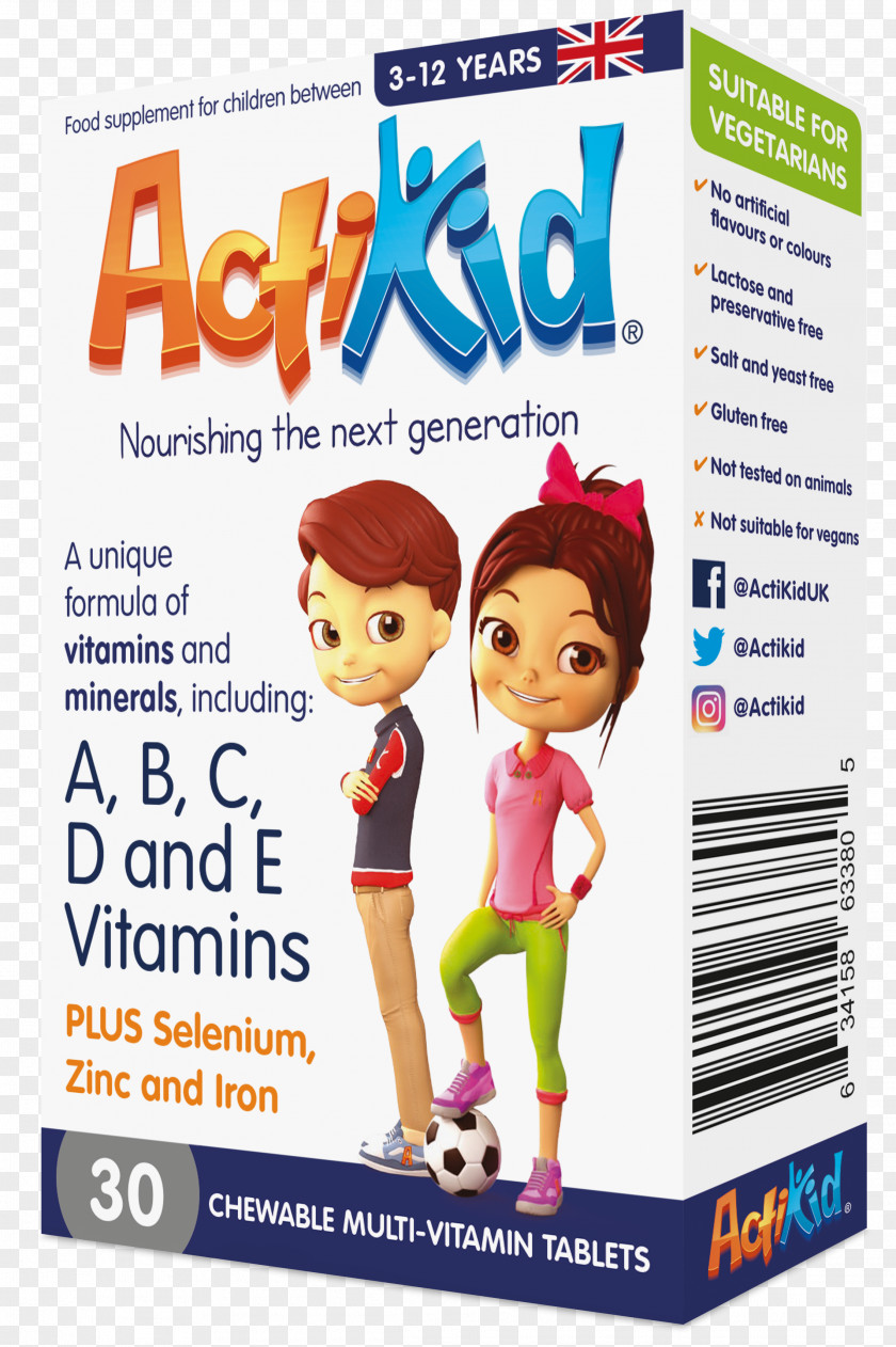 Health Multivitamin ActiKid Ltd Vitamin E PNG