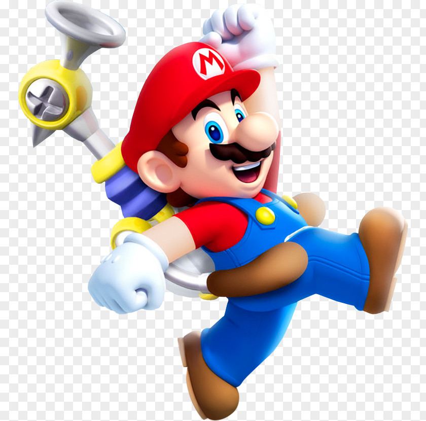 Mario Bros Super Sunshine Bros. GameCube PNG