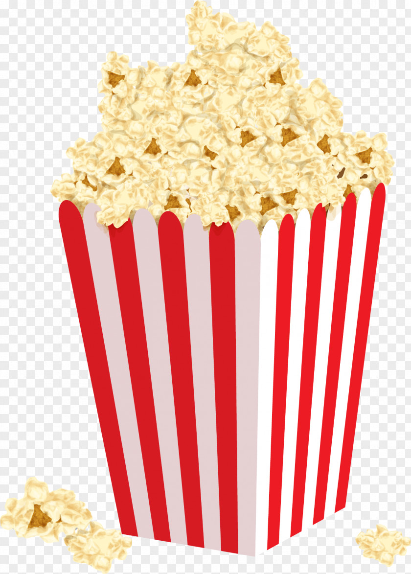 Popcorn Kettle Corn Template Box Paper PNG