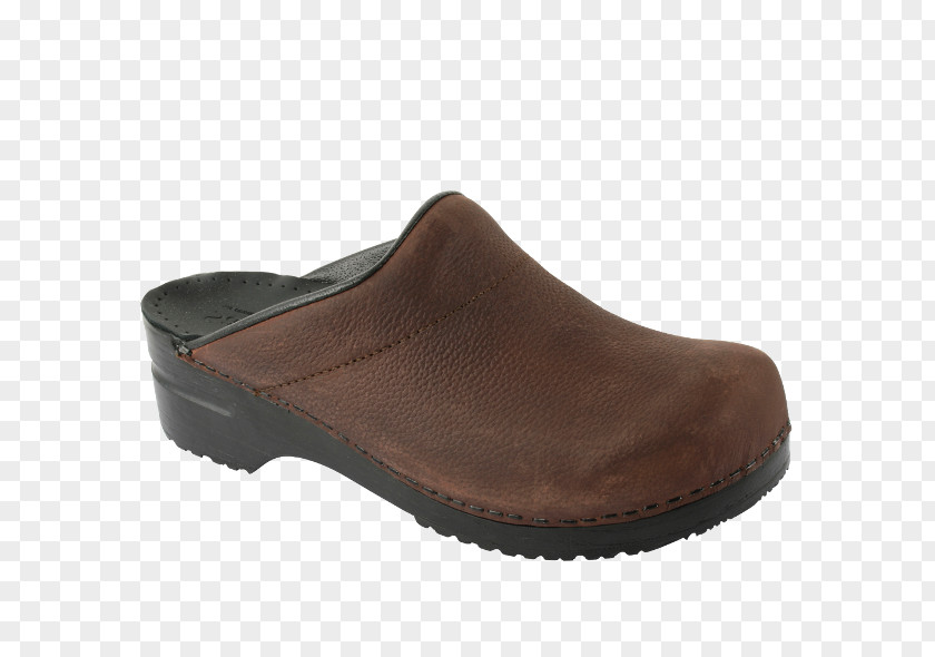 Boot Sanita 'Edna' Flexible Oiled Clogs Shoe Leather PNG