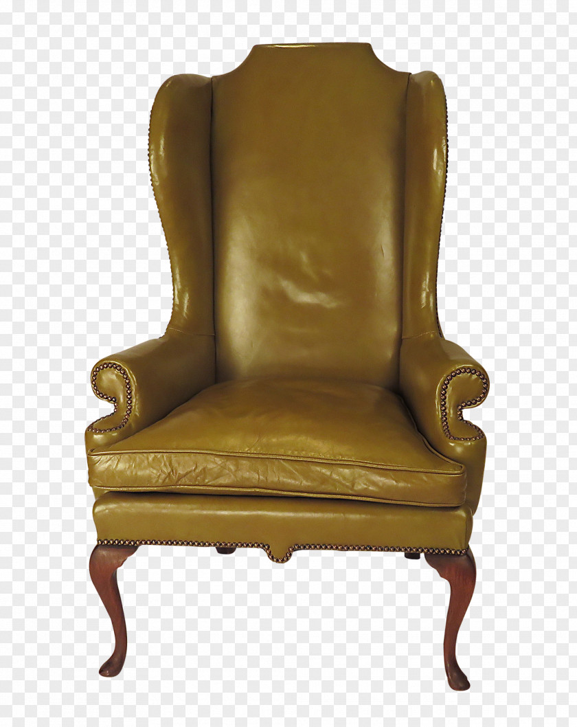Chair Wing Couch Antique Chairish PNG