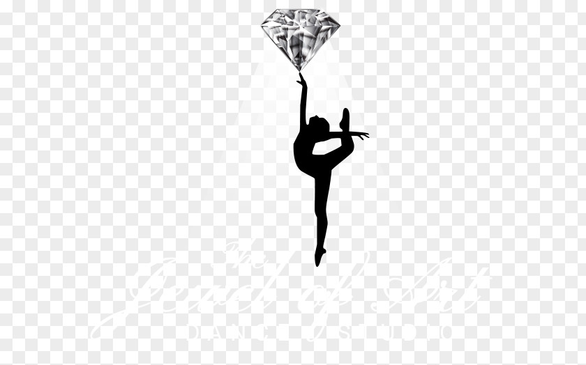 Jewel Logo The Of Art Dance Studio Silhouette PNG