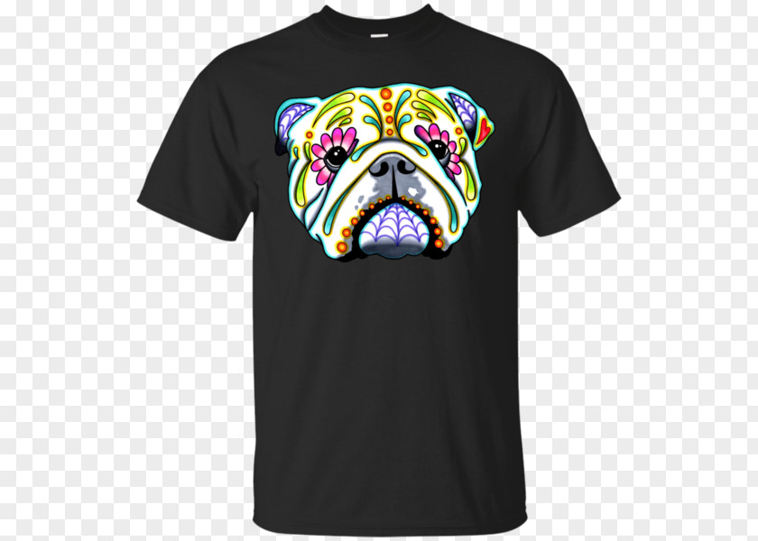 T-shirt Calavera Bulldog Hoodie Day Of The Dead PNG