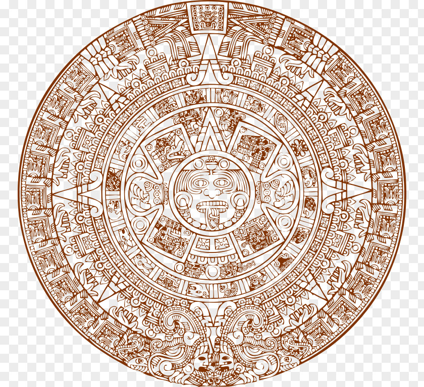 Aztecas Ecommerce Aztec Sun Stone Mesoamerica Calendar Maya Aztecs PNG