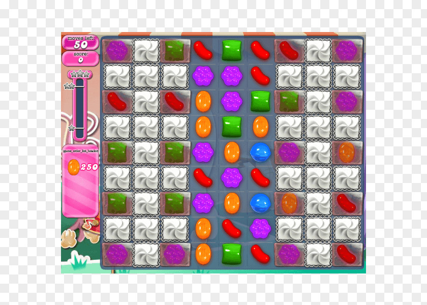 Candy Crush Rectangle Square Pattern PNG