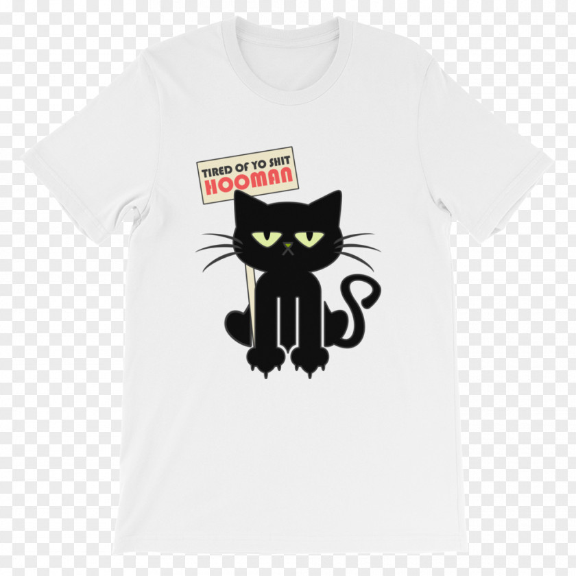 Cat T-shirt Sleeve Unisex Cuteness PNG