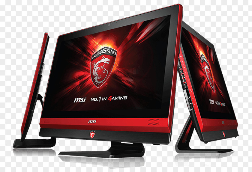 Laptop Desktop Computers MSI Gaming 24GE LED-backlit LCD PNG