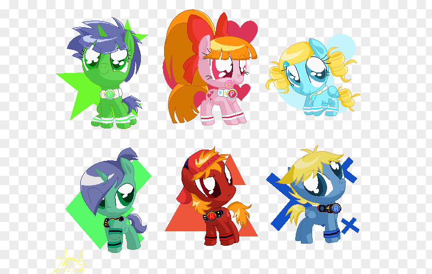 Power Puff Girls My Little Pony: Equestria Drawing DeviantArt PNG