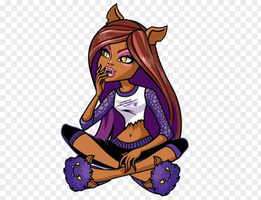 Slumber Party Frankie Stein Monster High Clawdeen Wolf Doll Original Gouls CollectionClawdeen PNG