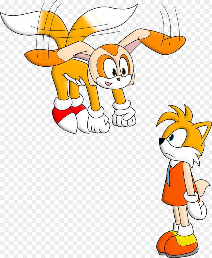 Tails And Cream Sonic Chaos The Rabbit Amy Rose Knuckles Echidna PNG
