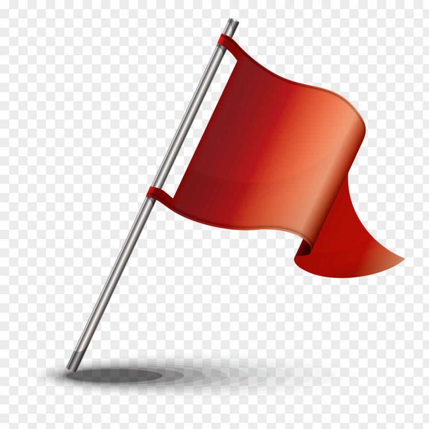 Vector Red Flag PNG