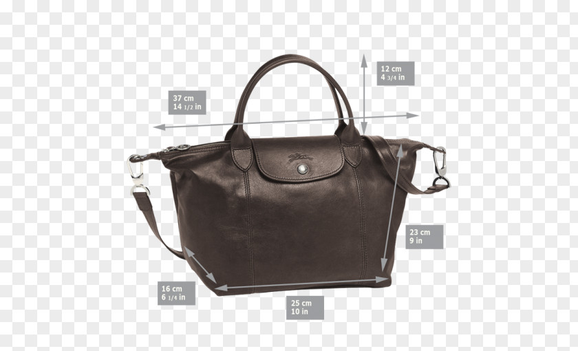 Bag Tote Leather Longchamp Pliage Handbag PNG
