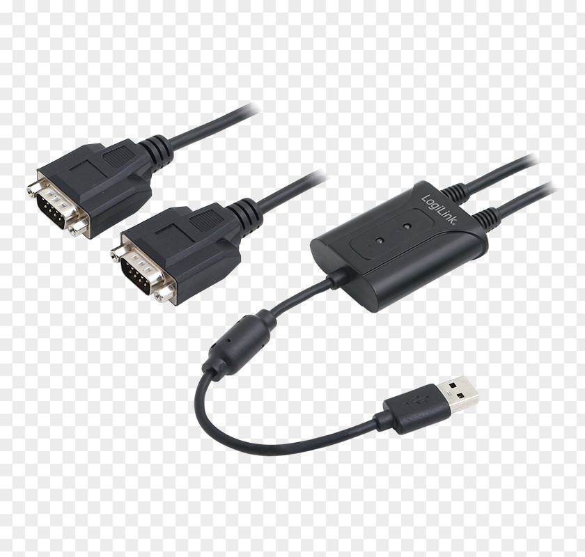 USB Serial Port RS-232 Adapter PNG