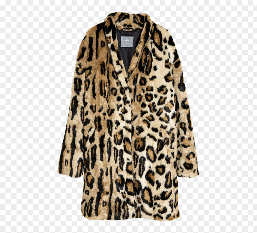 Jacket Fur Clothing Coat Animal Print Fake PNG