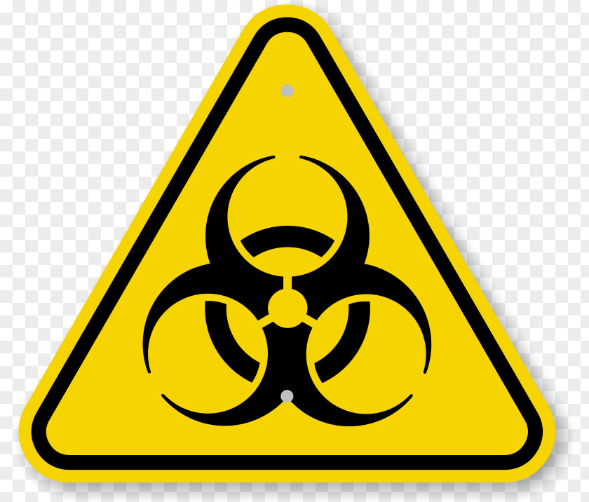 Safety Warning Signs Biological Hazard Sign Symbol PNG