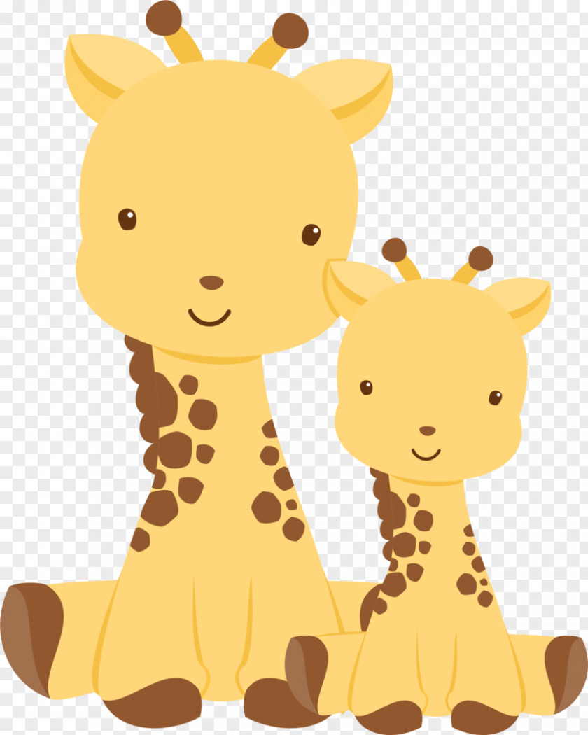 Vectores Northern Giraffe Baby Shower Infant Wedding Invitation Clip Art PNG