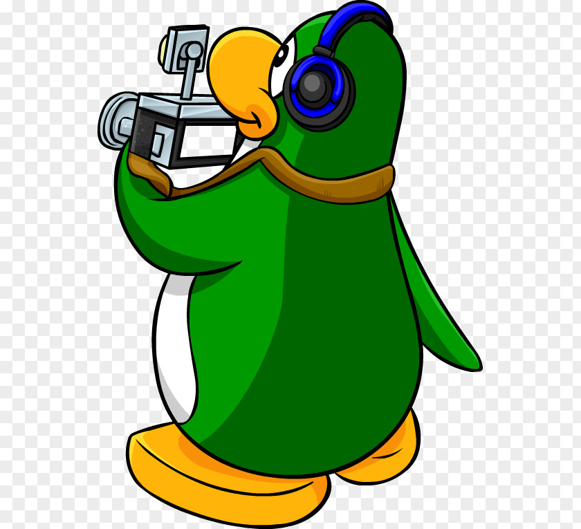 Club Penguin Green Beak Clip Art Flightless Bird Product PNG