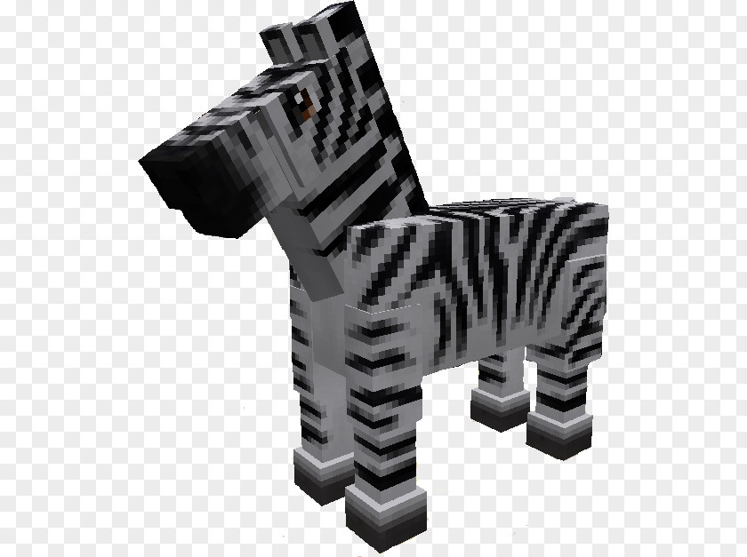 Zebra Minecraft Horse Lion Donkey PNG