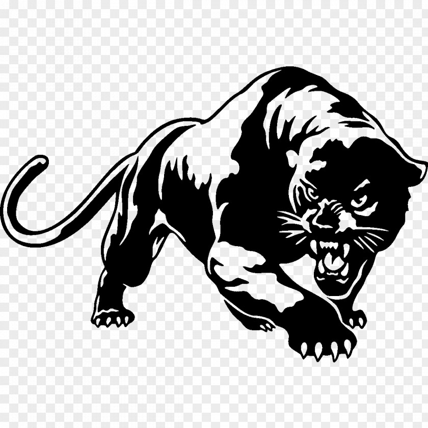 Black Panther Wall Decal Sticker Car PNG