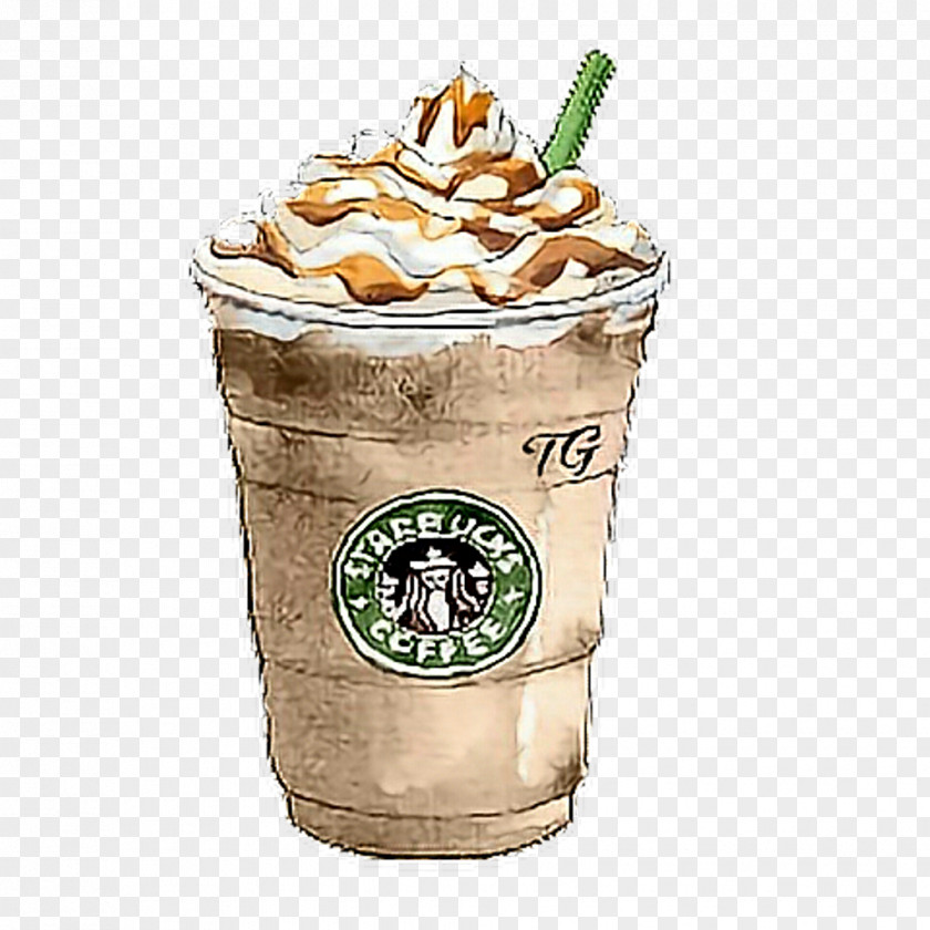 Coffee Frappé Milkshake Starbucks Frappuccino PNG