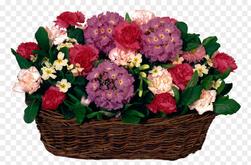 Flower Food Gift Baskets PNG