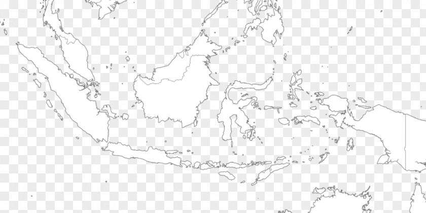 Map Jakarta Globe Sketch PNG