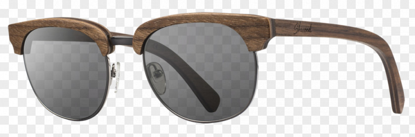 Walnut Wood Goggles Sunglasses Shwood Eyewear PNG