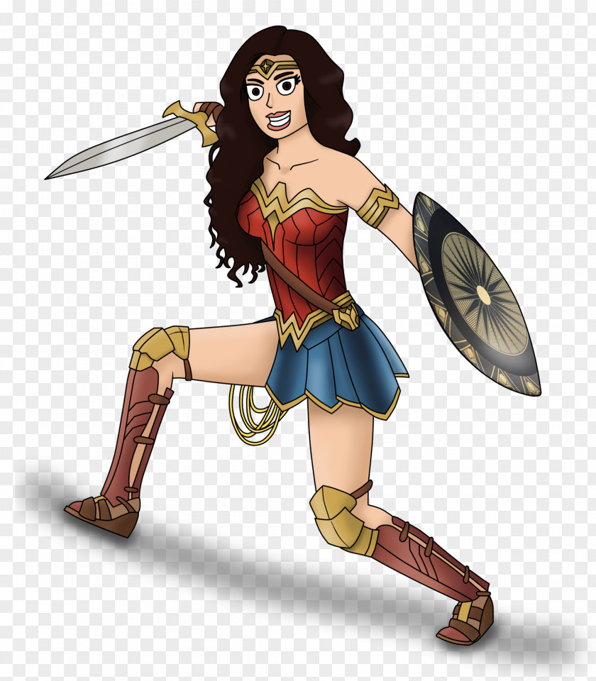 Wonder Woman Gal Gadot DC Comics Art Film PNG
