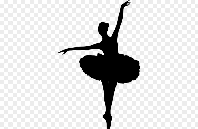 Ballet Silhouette Dancer Illustration PNG