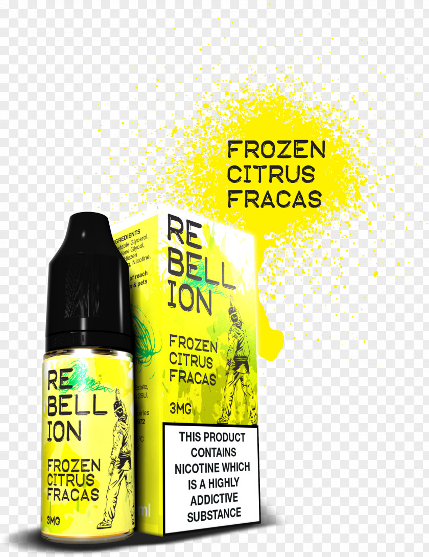 FLAVOUR Electronic Cigarette Aerosol And Liquid Frozen Flavor Citrus PNG