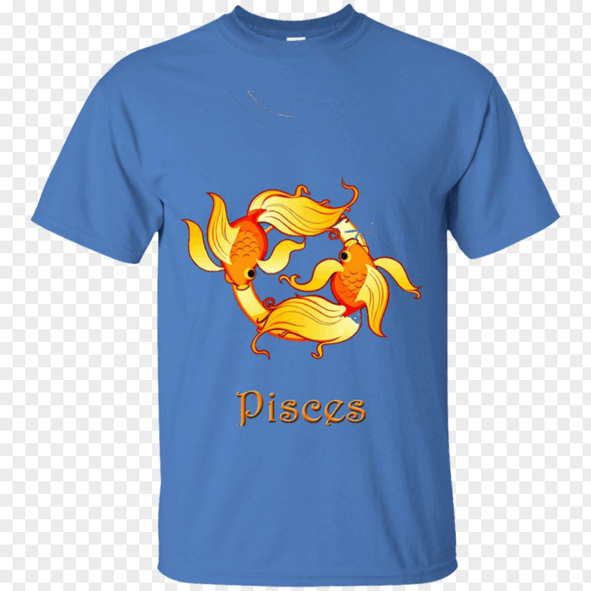 Pisces T-shirt Hoodie Gildan Activewear Sleeve PNG