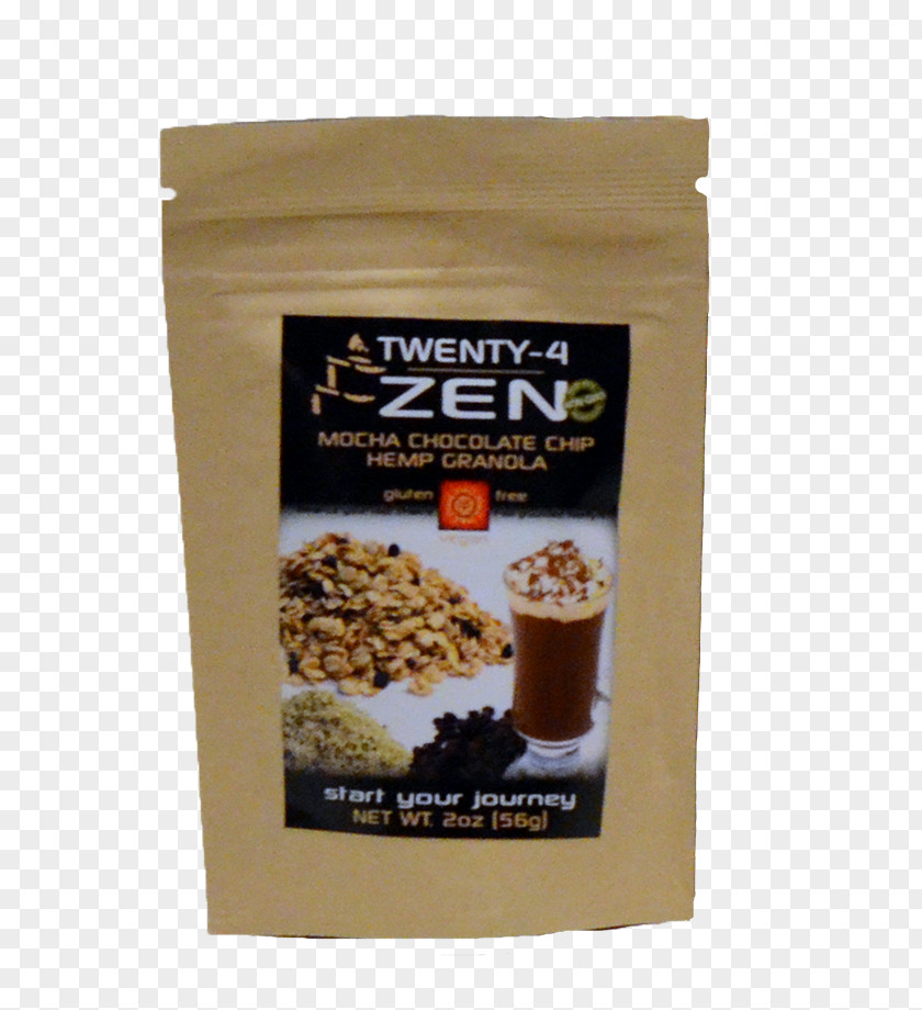 Popcorn Caffè Mocha Chocolate Chip Granola Ounce PNG