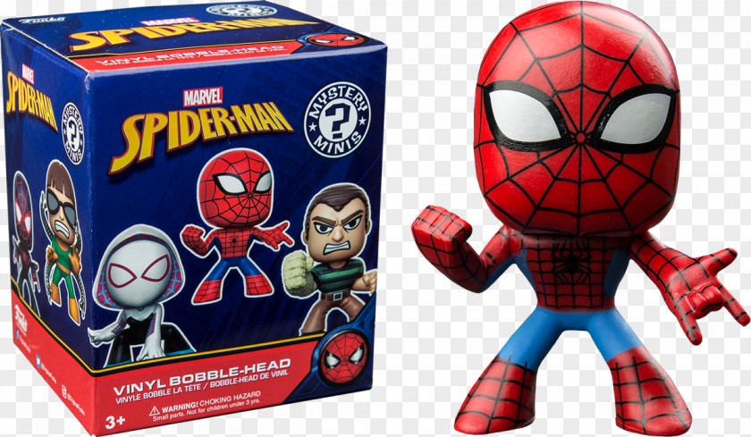 Mini Spiderman Spider-Man Action & Toy Figures Sandman Iron Man Dr. Otto Octavius PNG