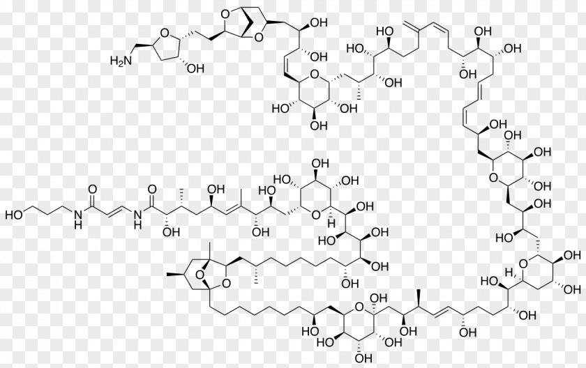 Palytoxin Maitotoxin Structure Chart Chemical Compound PNG